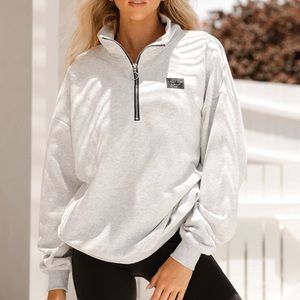 NWT Lorna Jane Zip Collar Sweatshirt Size Small